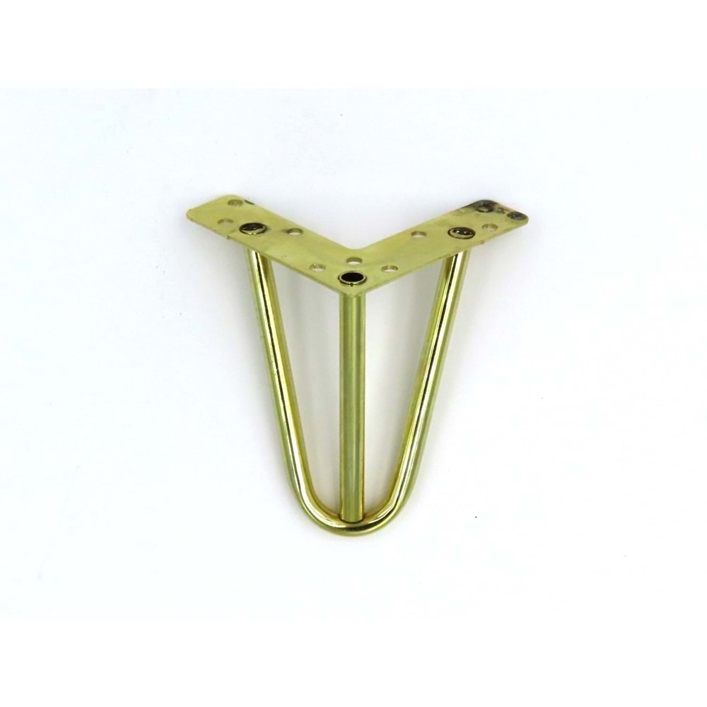 Ekonomik 12 cm Sarı Demir Ayak