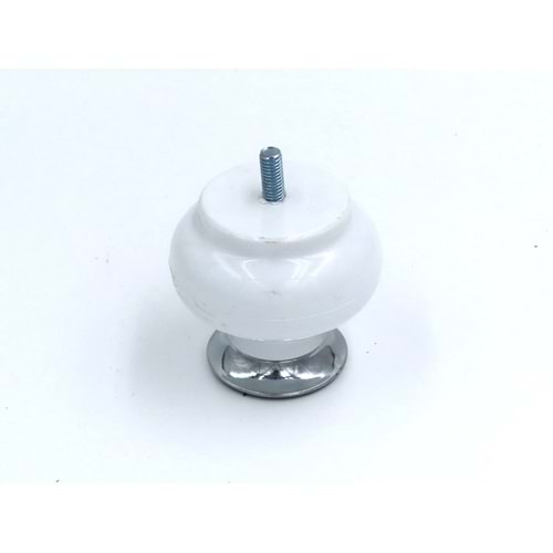 EBRU 8,5 CM BEYAZ KROM AYAK 102-05