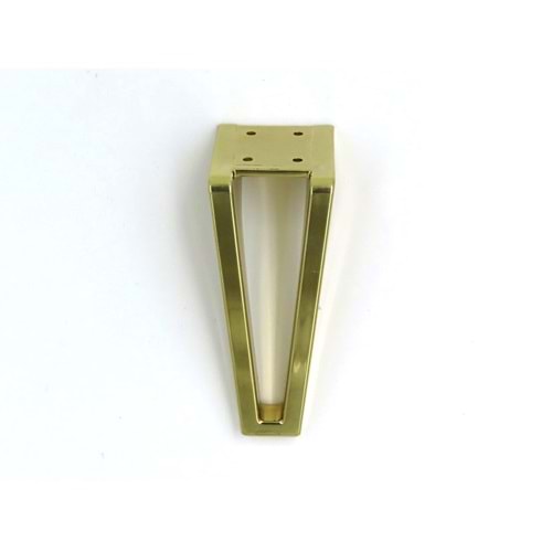 VA 881-265 İnox Ayak 18 cm Pirinç Kaplama