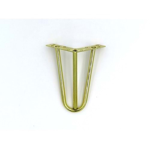 Ekonomik 15 cm Sarı Demir Ayak