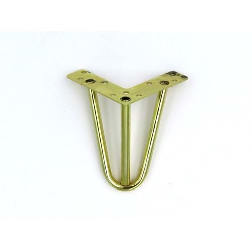 Ekonomik 12 cm Sarı Demir Ayak