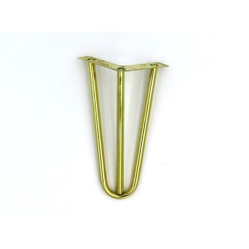 Ekonomik 18 cm Sarı Demir Ayak