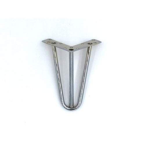 Ekonomik 15 cm Krom Demir ayak