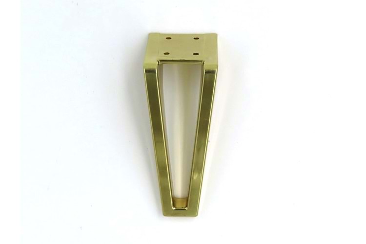 VA 881-265 İnox Ayak 18 cm Pirinç Kaplama