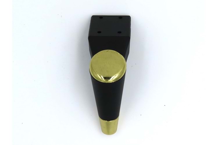 VA 920-467 Toryum 15 cm Mat Siyah-Alt Üst Pirinç K.