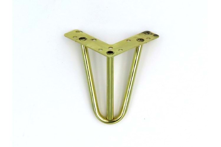 Ekonomik 12 cm Sarı Demir Ayak