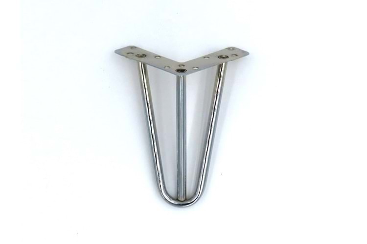 Ekonomik 15 cm Krom Demir ayak