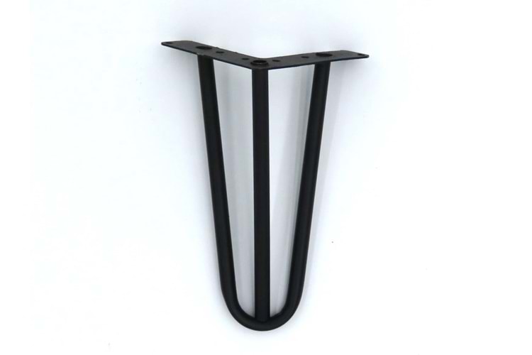 Ekonomik 18 cm SİYAH Demir Ayak