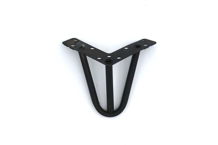 Ekonomik 10 cm SİYAH Demir Ayak