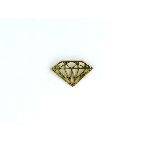 Diamont 10 cm Çivili Klapa Gold